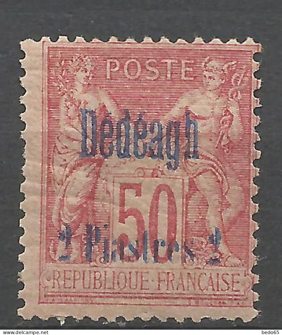 DEDEAGH N° 7 NEUF* TRACE DE CHARNIERE  / Hinge  / MH - Unused Stamps