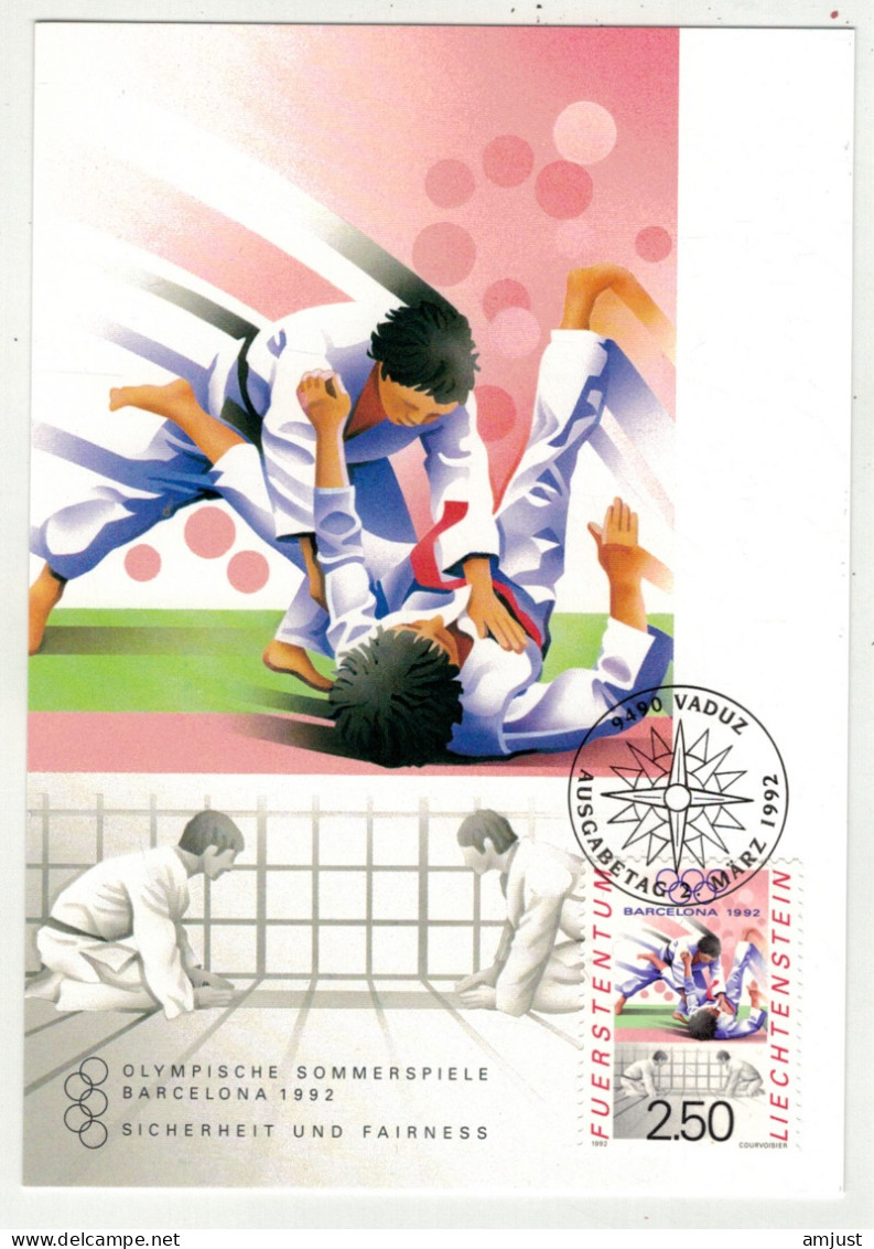 Judo // Carte Maximum J.O. Barcelona 1992 - Judo