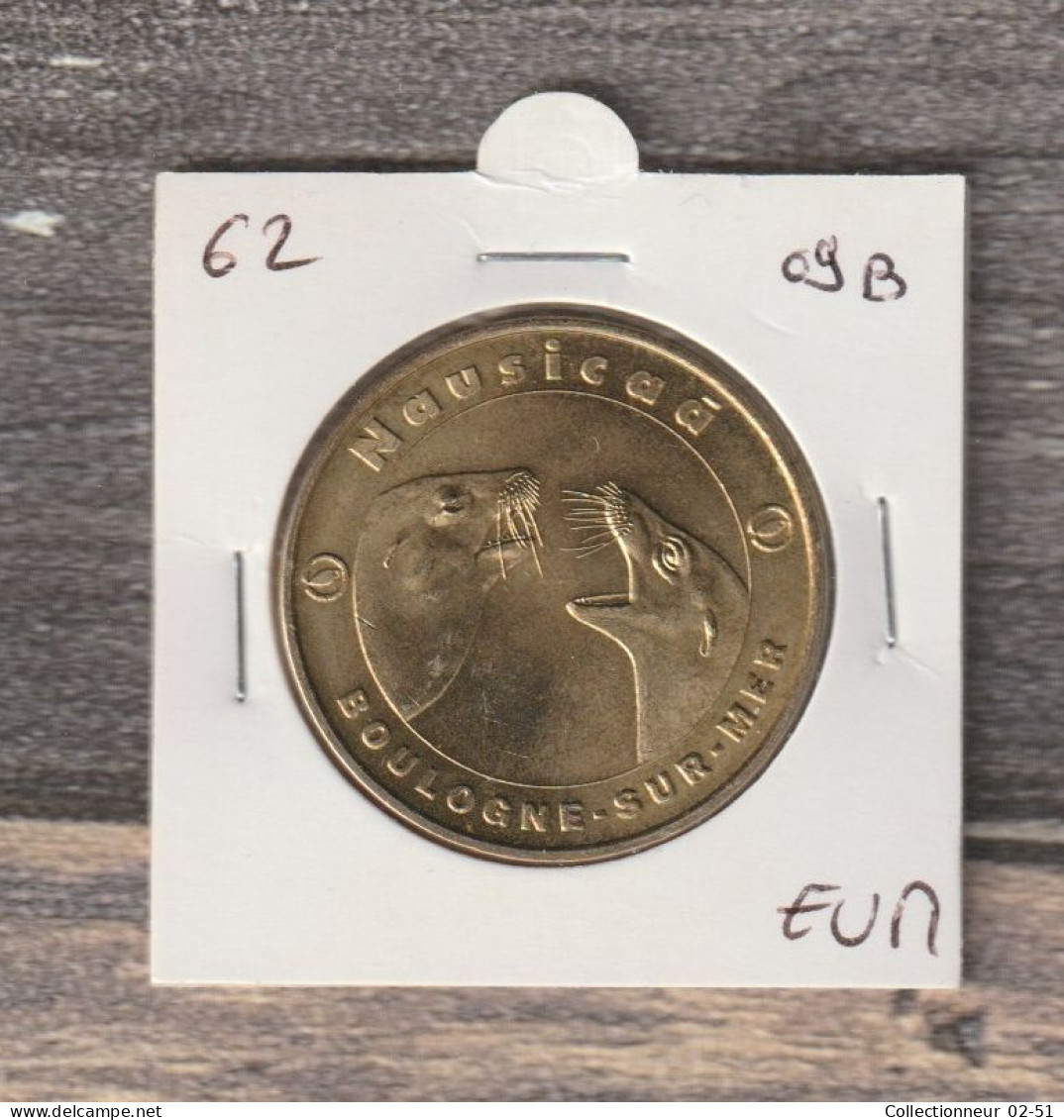 Monnaie De Paris : Nausicaä  (les Lions De Mer) - 2009 - 2009