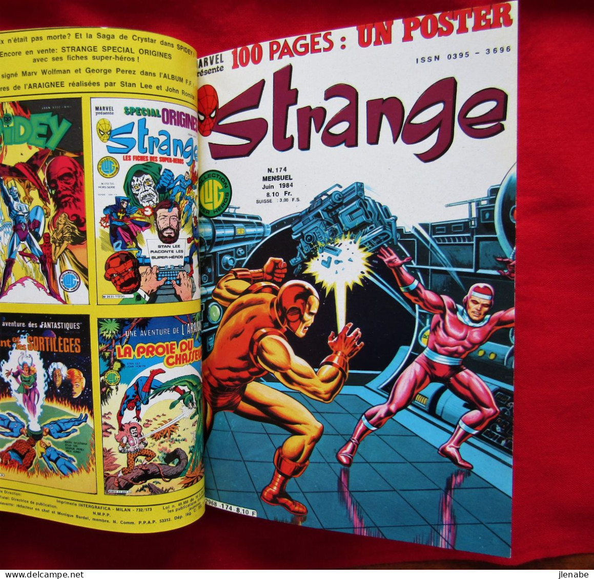 STRANGE Album °58 Contient Les N° 173 174 ET 175 En TBE - Strange