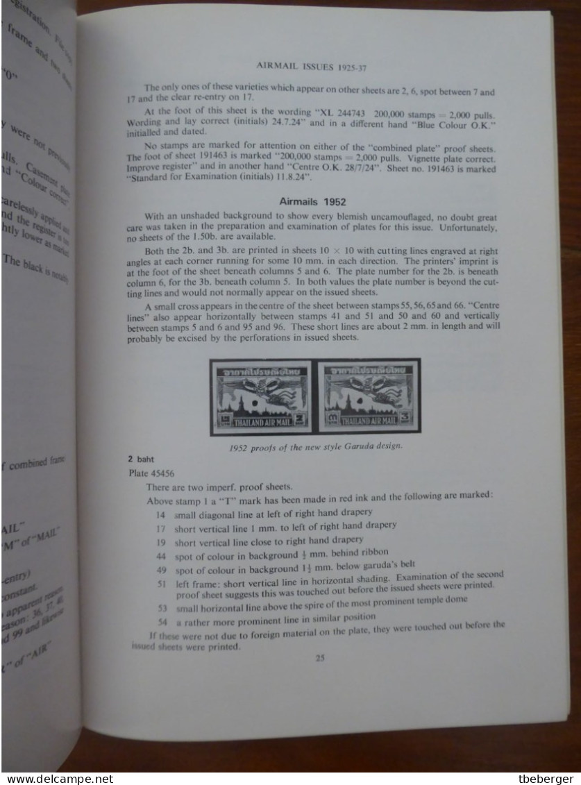 Collins; Siam / Thailand: The Waterlow Proof Sheets 1917-1960; Robson Lowe - Philatelie Und Postgeschichte