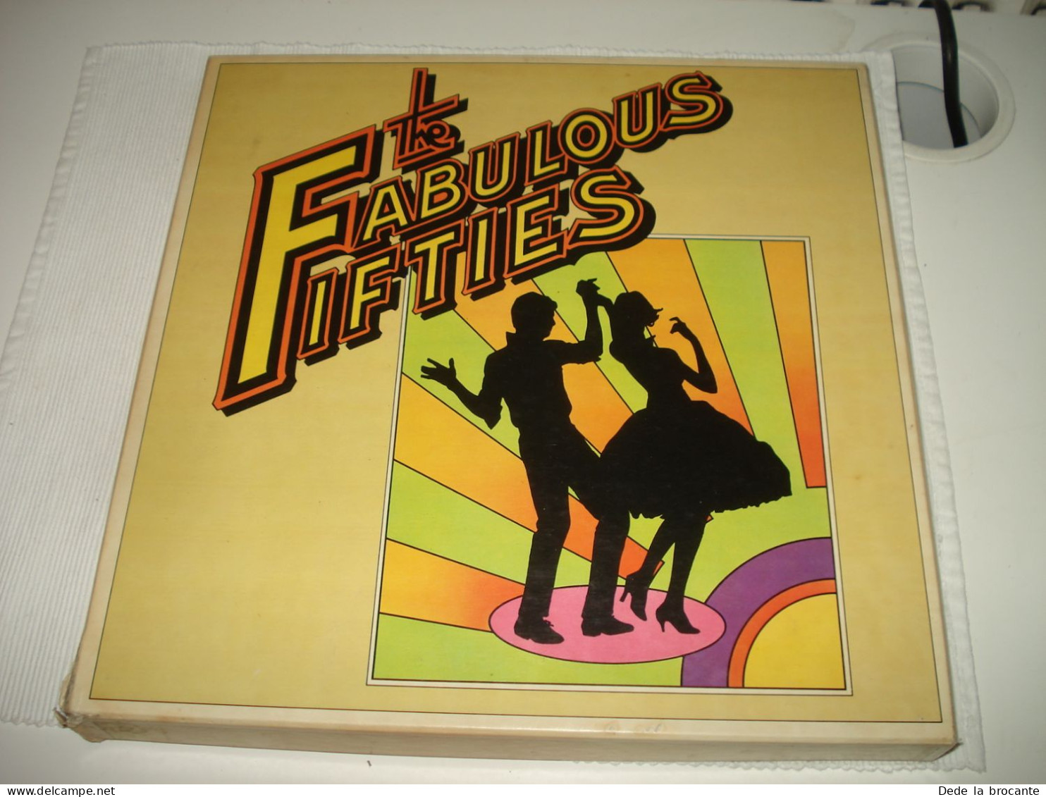 B10 / Coffret 10 LP  Fabulous Fifties - Reader's Digest GFAB 10A - UK 1977 MINT - Hit-Compilations