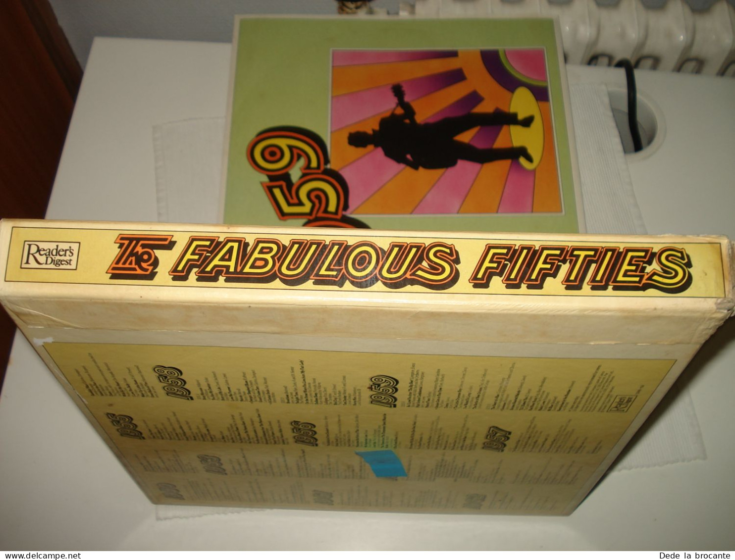 B10 / Coffret 10 LP  Fabulous fifties - Reader's Digest GFAB 10A - UK 1977 MINT