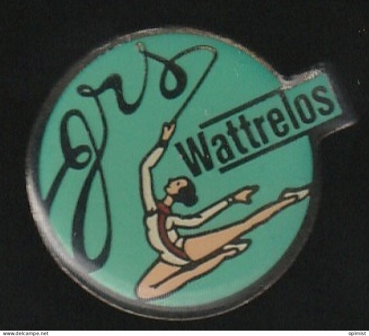 77044- Pin's.-Wattrelos.GRS.Gymnastique. - Gymnastique