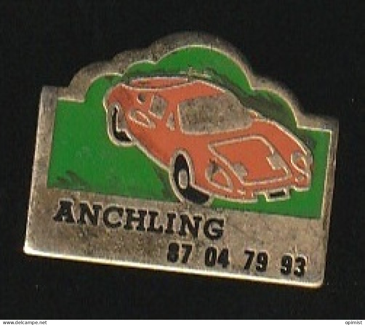 77058- Pin's.-garage Anchling Freyming-Merlebach,.Porsche. - Porsche
