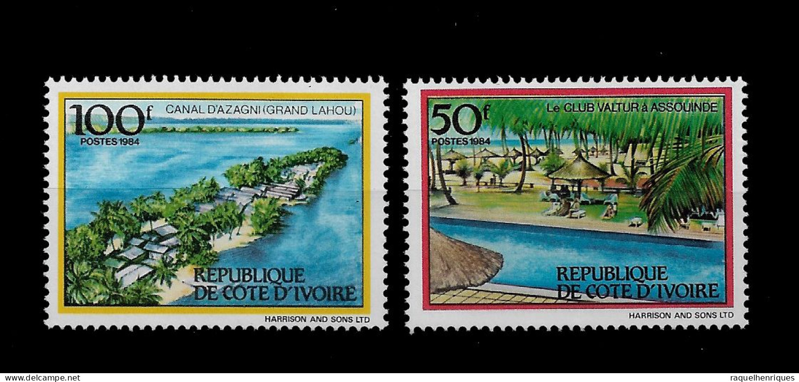 IVORY COAST STAMP - 1984 Tourism - RARE SET MNH (NP#01) - Côte D'Ivoire (1960-...)
