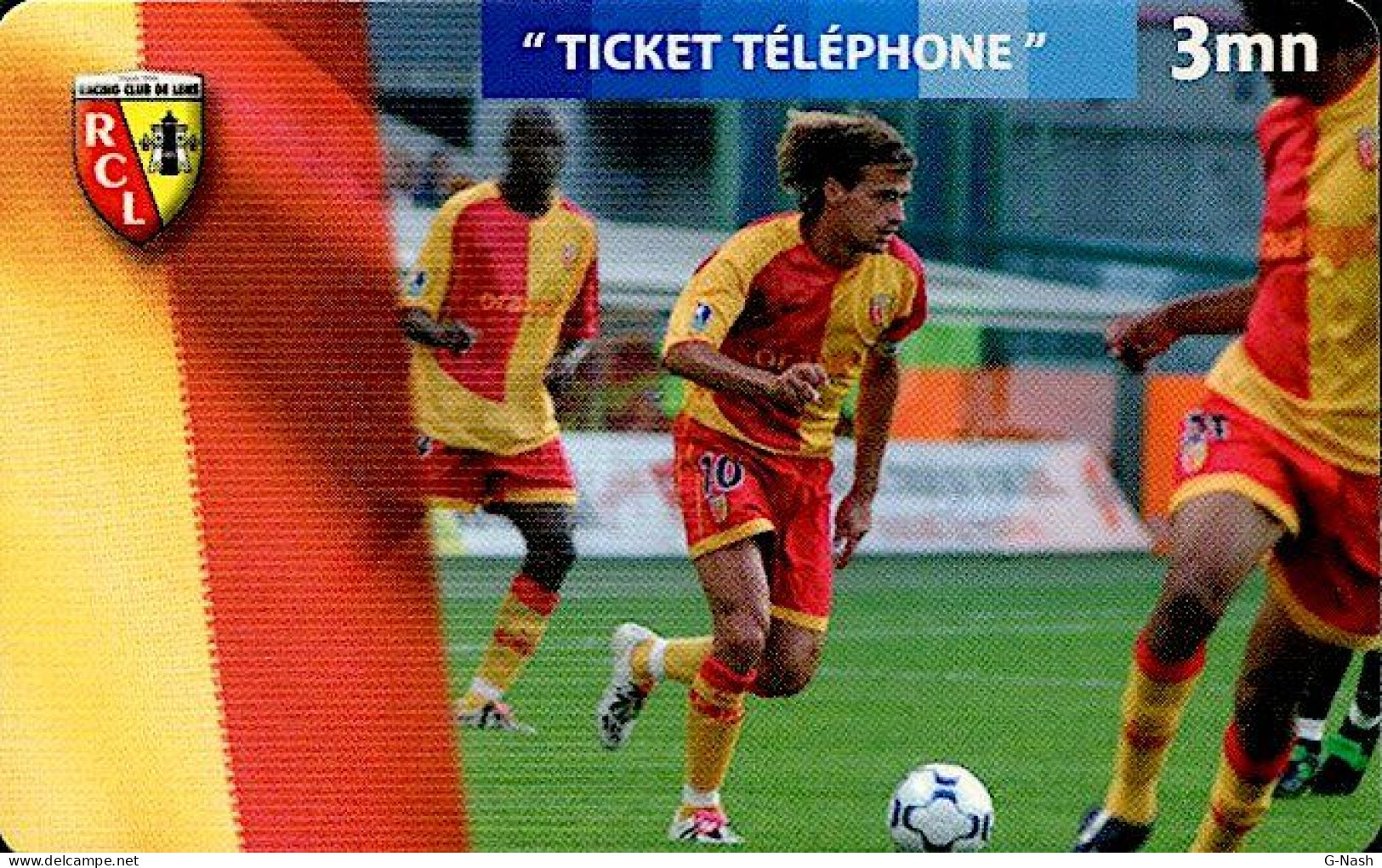 Ticket Téléphone 15/11/2004 – RC Lens - Daniel Moreira - Tickets FT