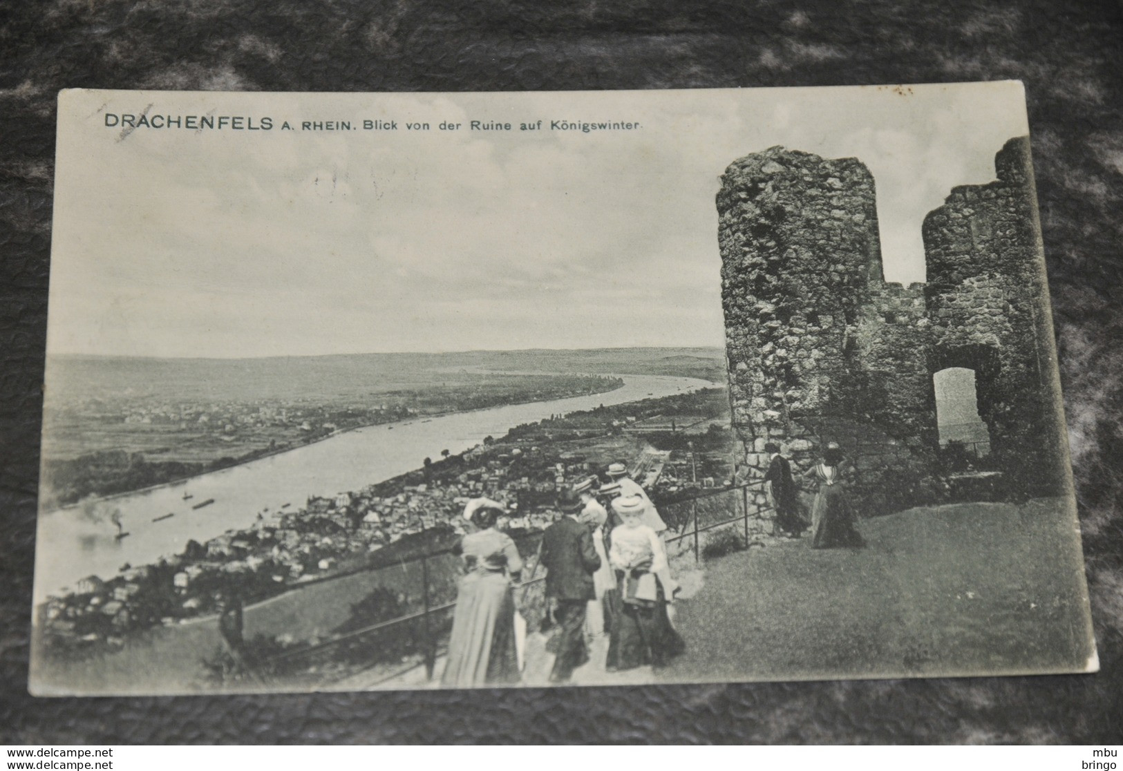 A547   Drachenfels A. Rhein Und Königswinter   1908  Animiert - Koenigswinter