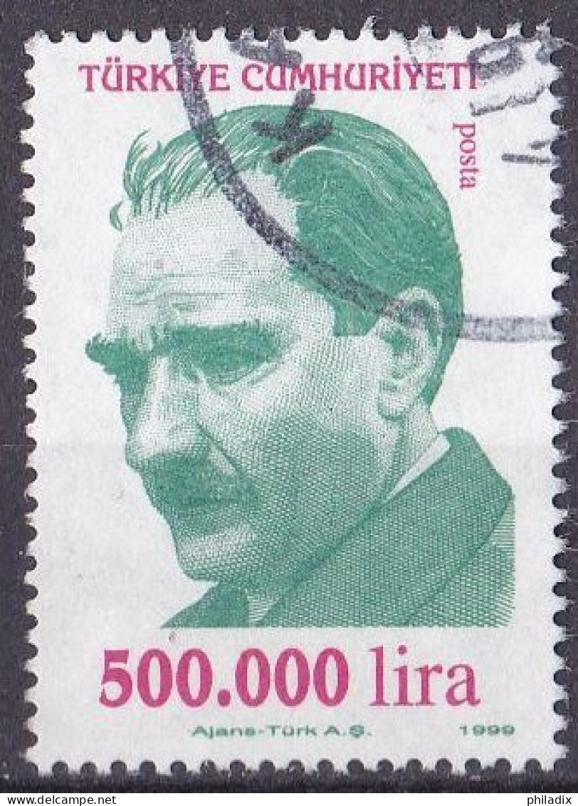 Türkei Marke Von 1999 O/used (A3-39) - Used Stamps