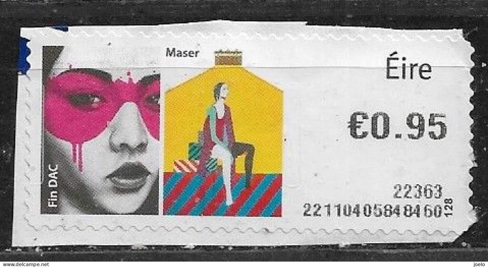 IRELAND 2023 URBAN STREET ART FRANKING LABEL - Vignettes D'affranchissement (Frama)