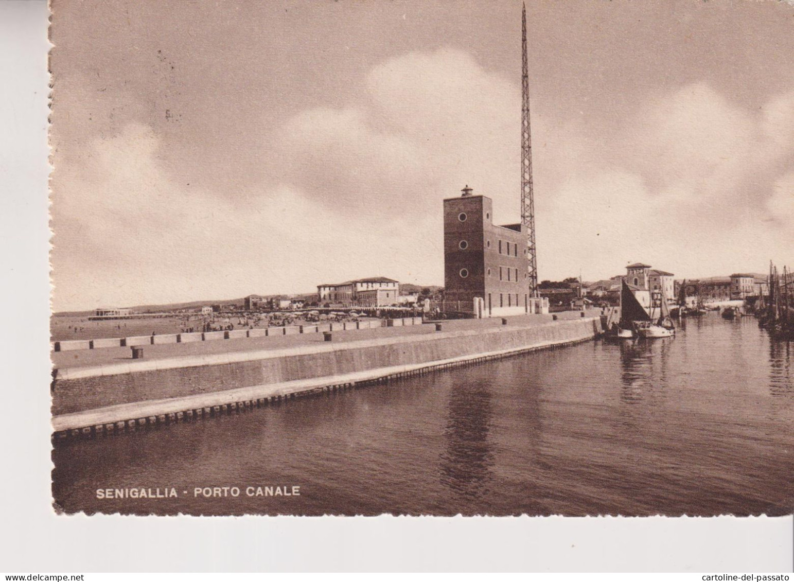 SENIGALLIA  PORTO CANALE  VG  1950 - Senigallia