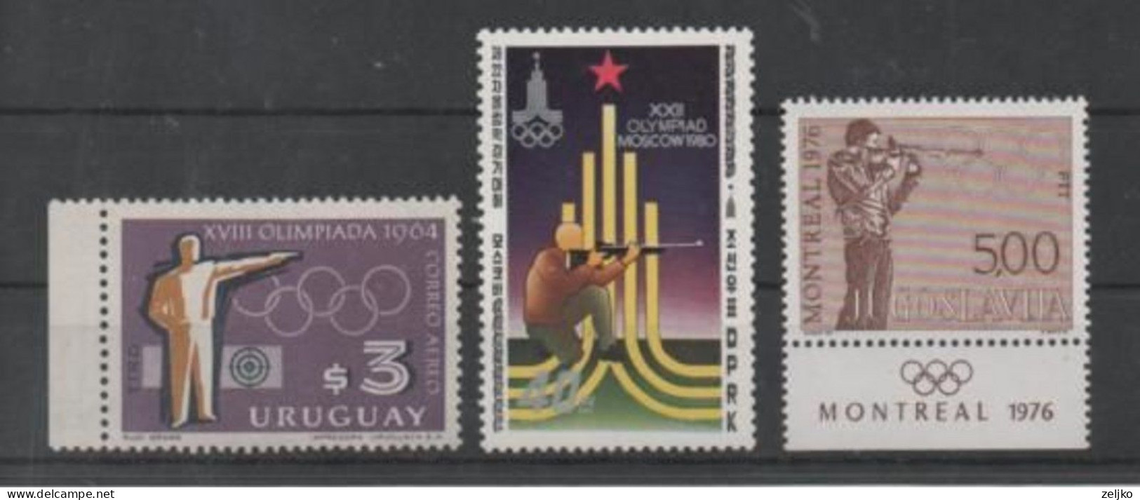 Shooting, MNH, Lot, ( You Can Choose Single Stamps From This And Other Lots ) - Tir (Armes)