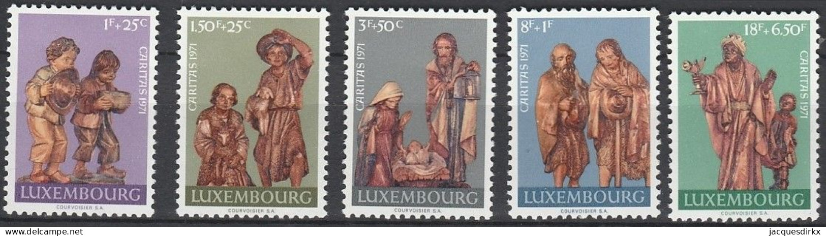 Luxembourg    .   Y&T     .    786/790     .    **      .      Neuf Avec Gomme Et SANS Charnière - Neufs