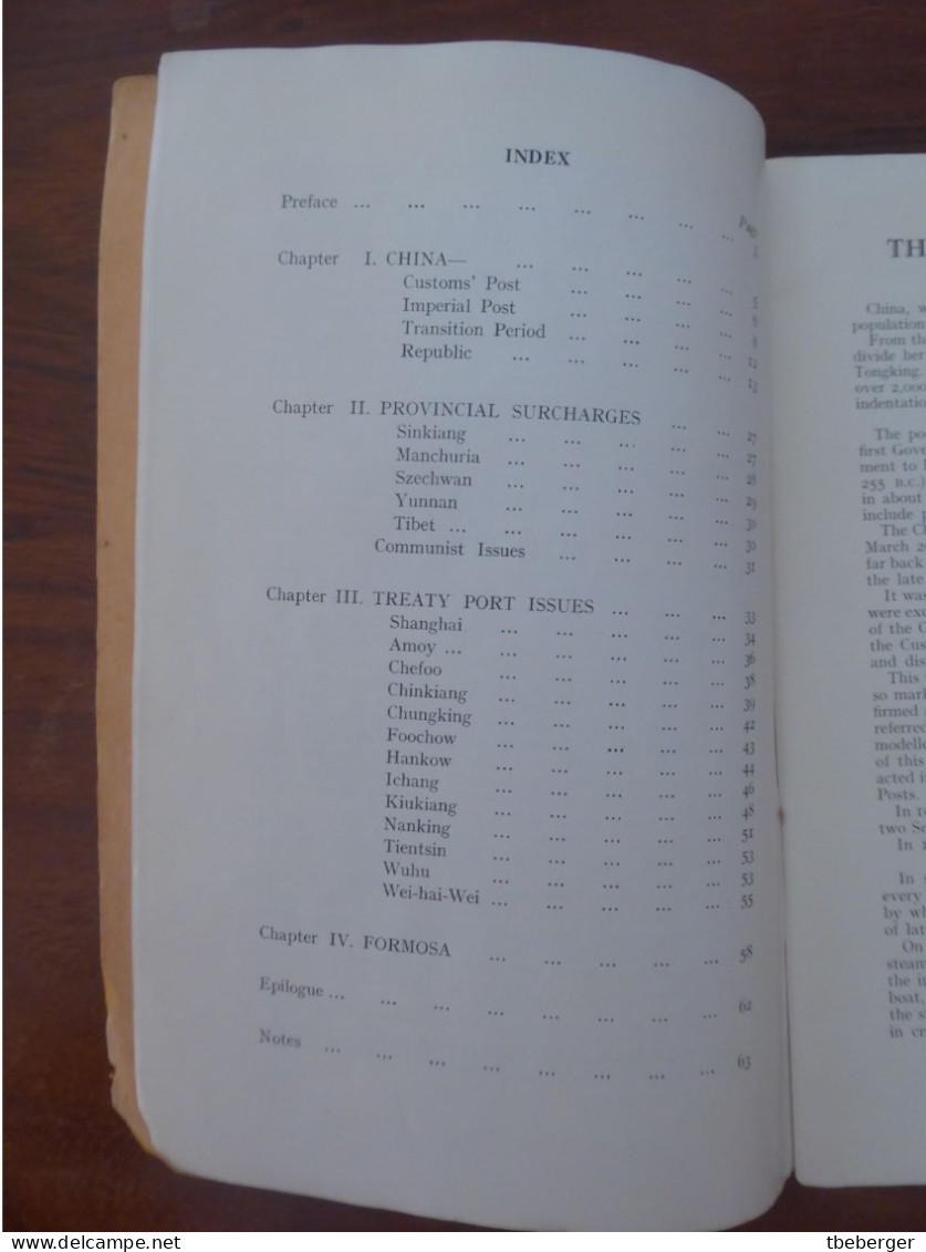 China: Cane, Leonard B.; The Stamps Of China With Treaty Ports And Formosa - Filatelie En Postgeschiedenis