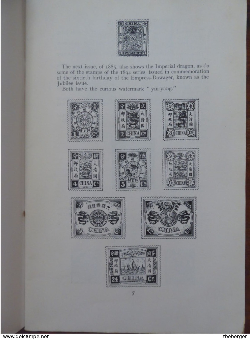 China: Cane, Leonard B.; The Stamps Of China With Treaty Ports And Formosa - Filatelie En Postgeschiedenis