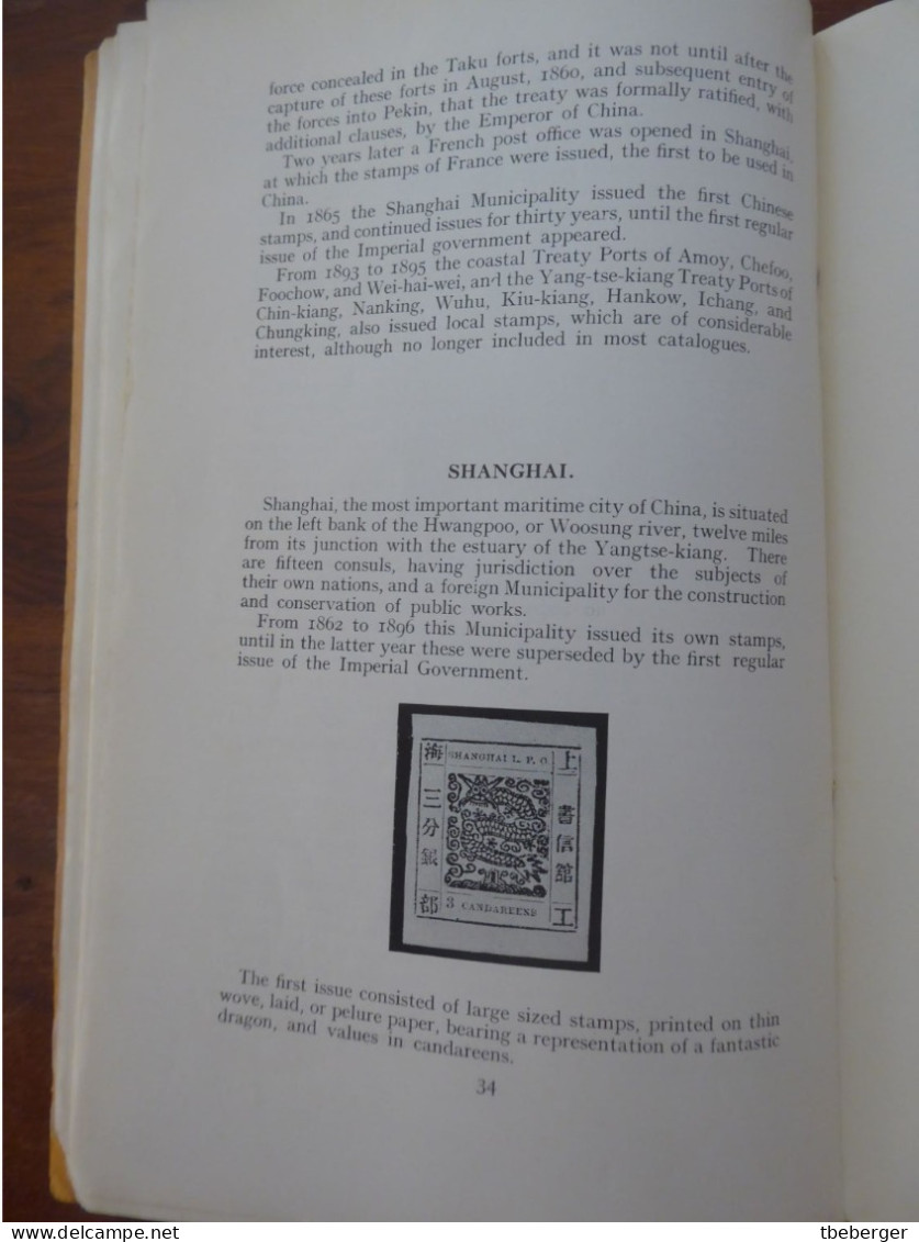 China: Cane, Leonard B.; The Stamps Of China With Treaty Ports And Formosa - Philatelie Und Postgeschichte