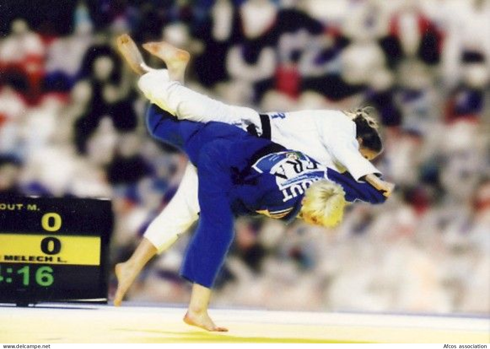 Judo Championnat Du Monde 2011 Paris Carte Postale N° 1 - Martial