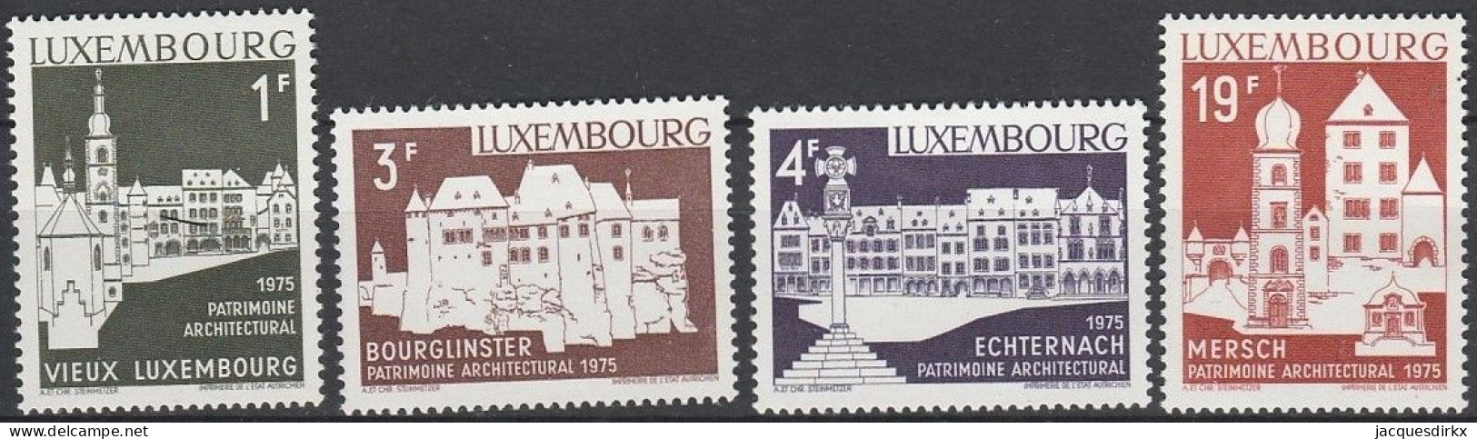 Luxembourg    .   Y&T     .    849/852     .    **      .      Neuf Avec Gomme Et SANS Charnière - Neufs