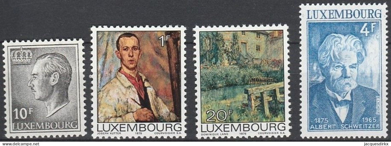 Luxembourg    .   Y&T     .    4  Timbres     .    **      .      Neuf Avec Gomme Et SANS Charnière - Unused Stamps