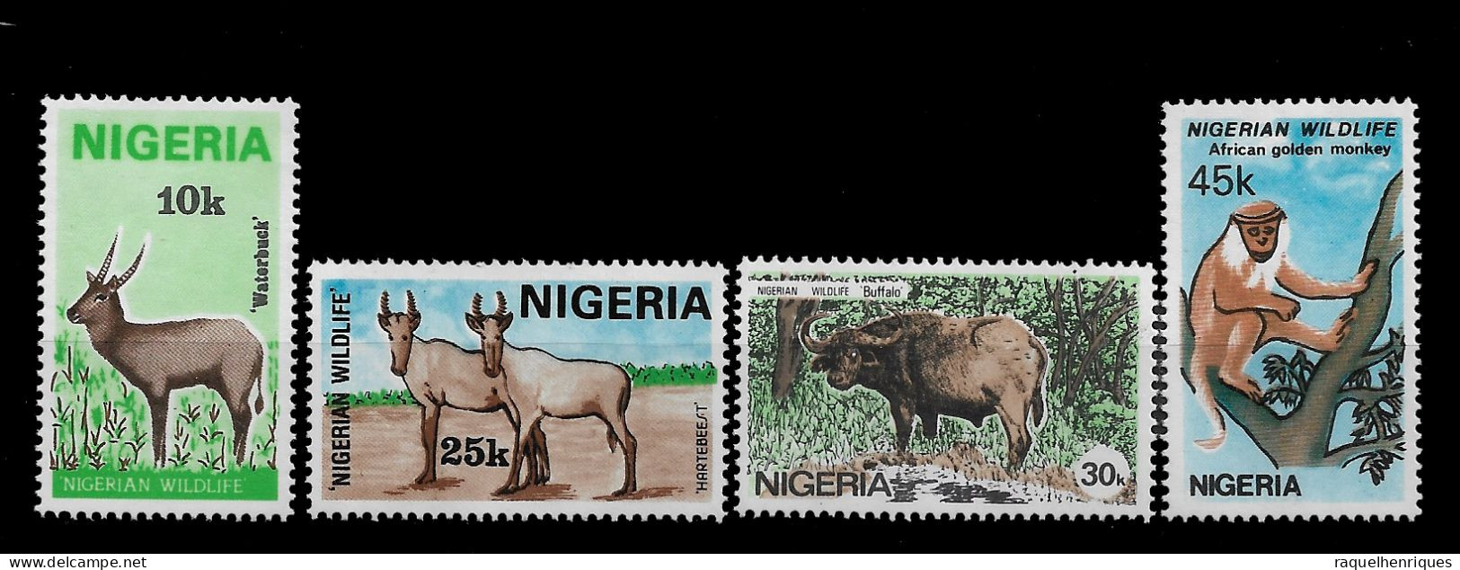 NIGERIA STAMP - 1984 Nigerian Wildlife SET MNH (NP#02) - Nigeria (1961-...)