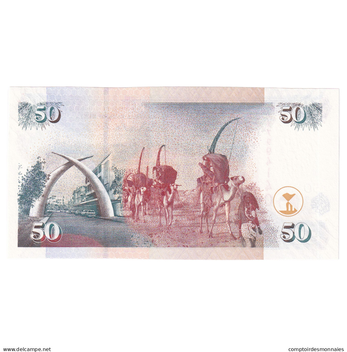 Billet, Kenya, 50 Shillings, 2010, 2010-07-16, KM:47e, NEUF - Kenia