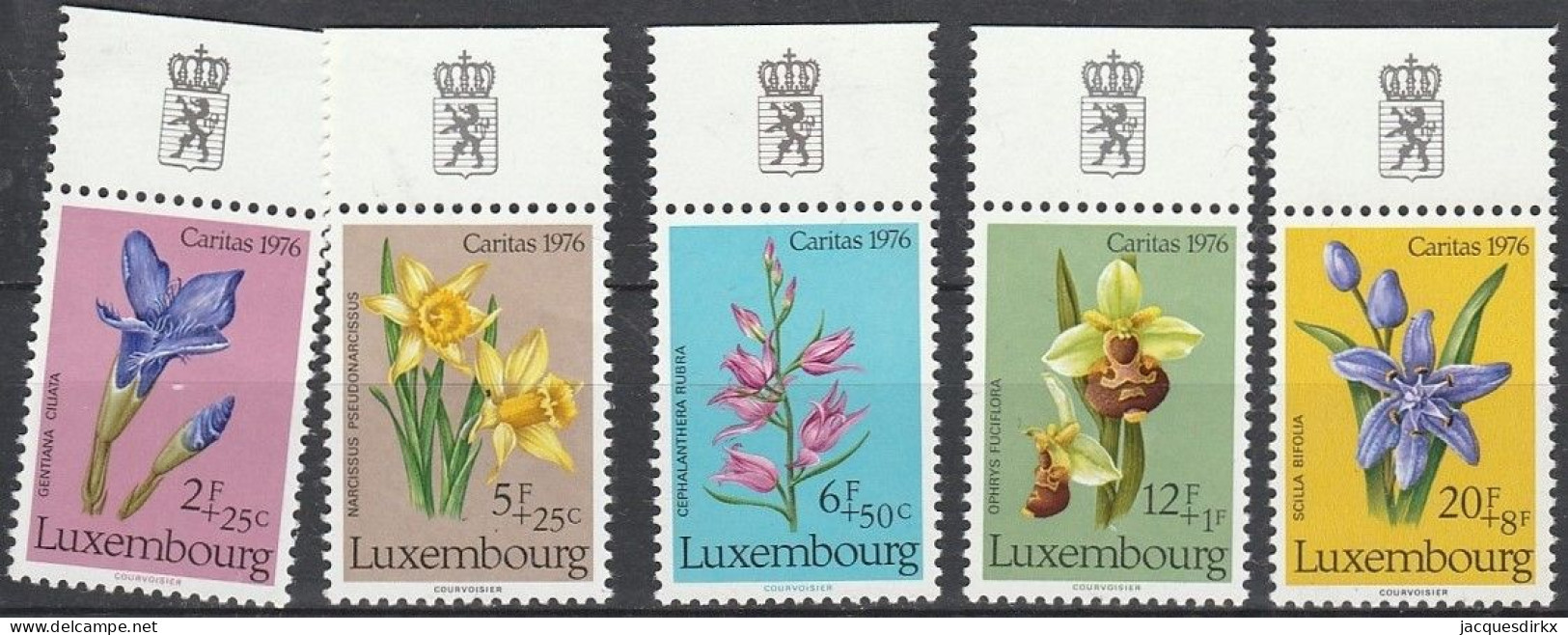 Luxembourg    .   Y&T     .    886/890     .    **      .      Neuf Avec Gomme Et SANS Charnière - Unused Stamps