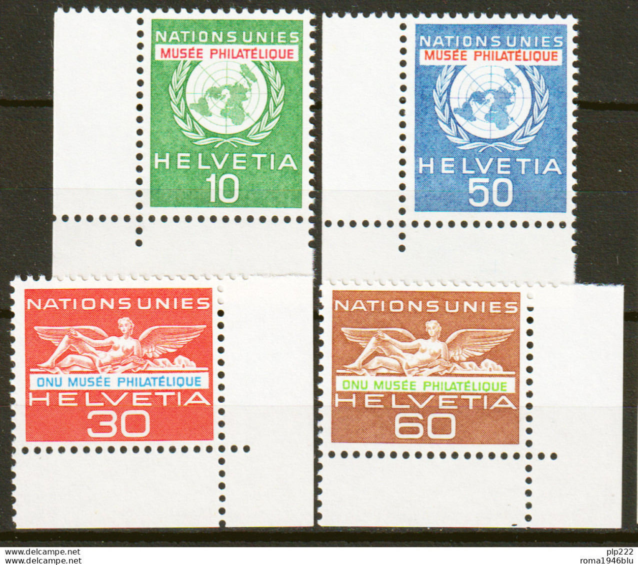 Svizzera 1962 Servizio Unif.S430/33 **/MNH VF - Dienstzegels