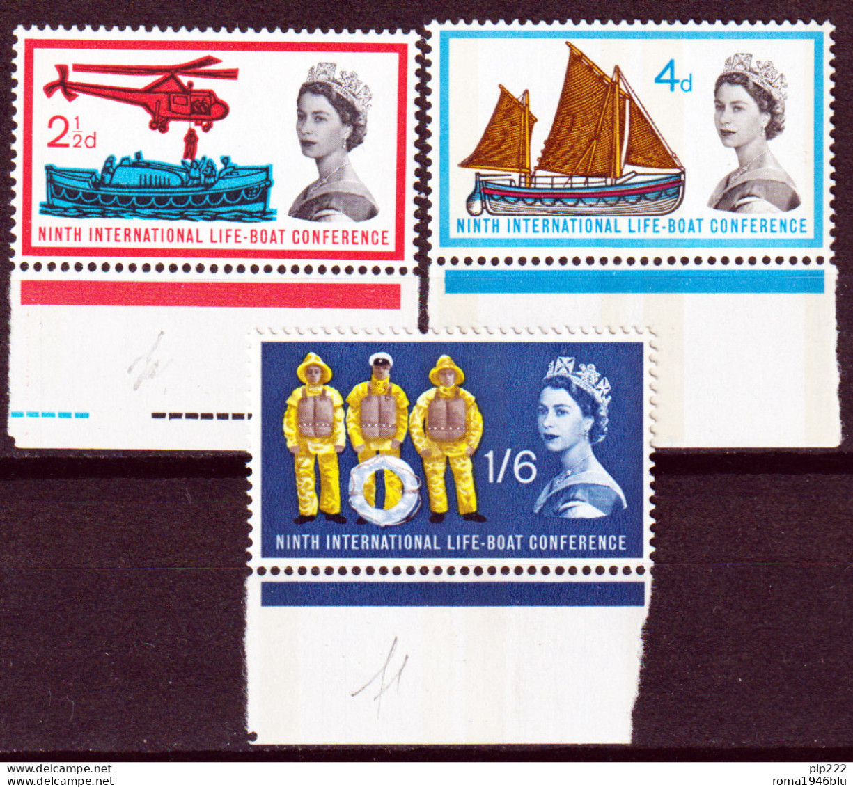 Gran Bretagna 1963 Unif. 375F/77F Fosforo **/MNH VF - Zonder Classificatie