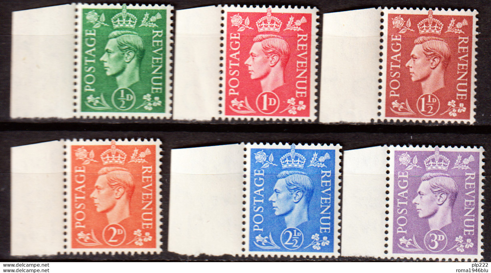 Gran Bretagna 1950 Unif. 250/55  **/MNH VF - Unused Stamps