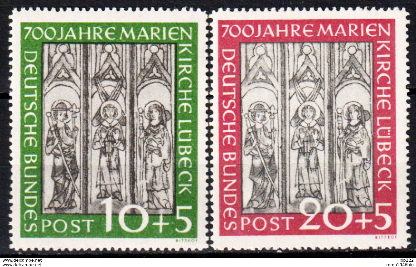 Germania 1951 Unif. 25/26 **/MNH VF /F - Neufs