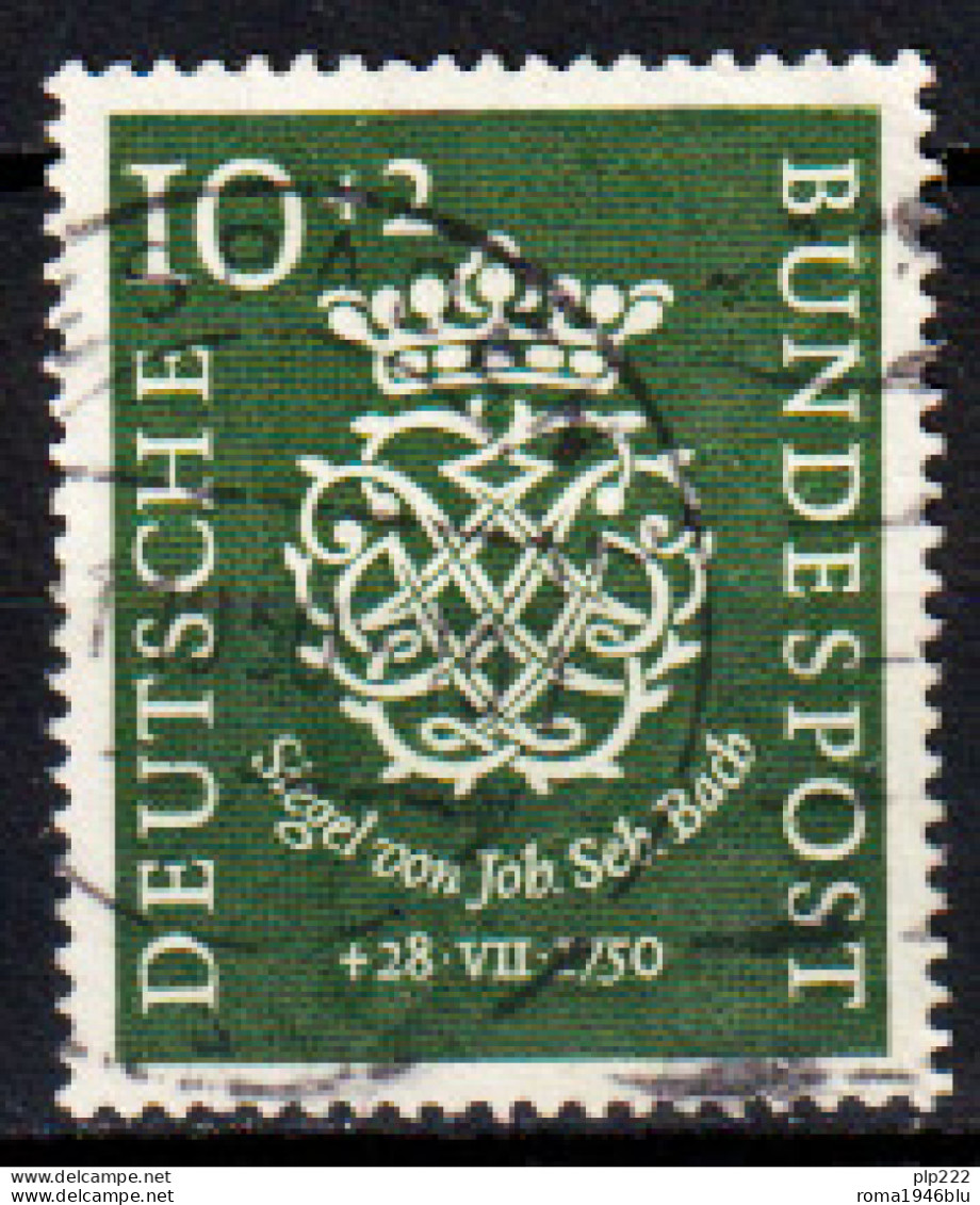 Germania 1950 Unif. 7 O/Used VF - Usados