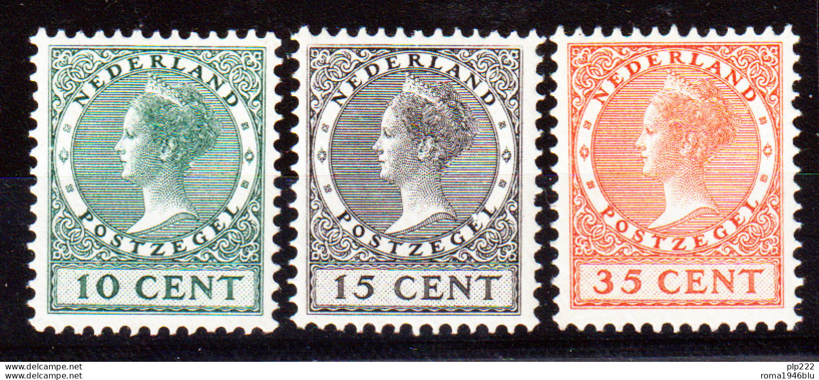 Olanda 1924 Unif.154/56 **/MNH VF - Unused Stamps