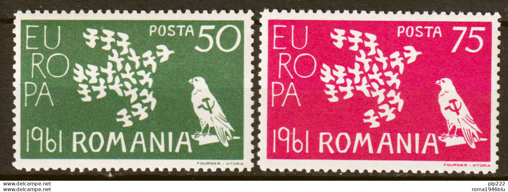 Romania 1961 Europa Unif.- **/MNH VF - Unused Stamps