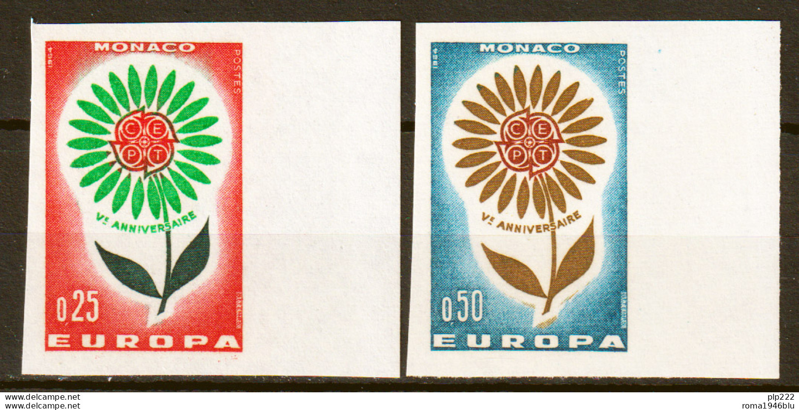 Monaco 1964 Unif.652/53 ND  **/MNH VF - Nuevos