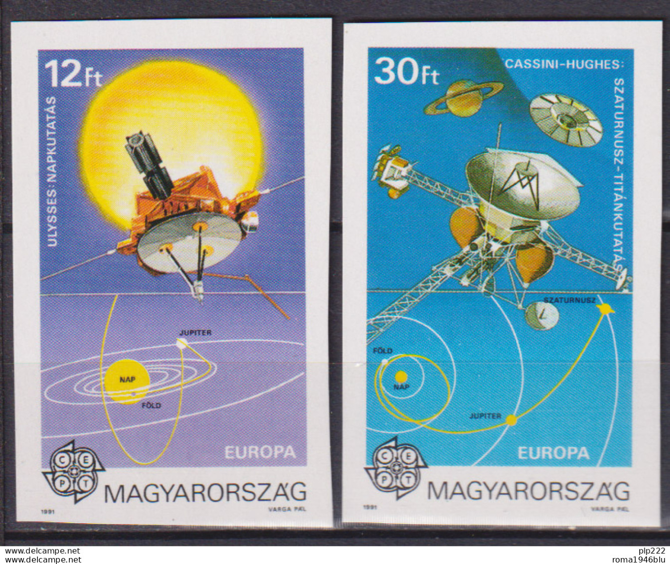 Ungheria 1991 Unif.4133B/34B ND **/MNH VF - Ongebruikt