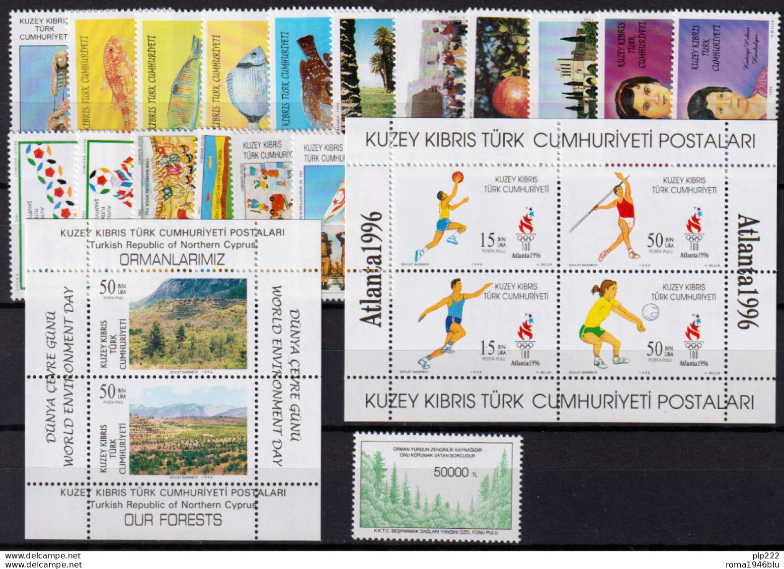 Cipro 1996 Annata Completa / Complete Year Set MNH VF - Unused Stamps