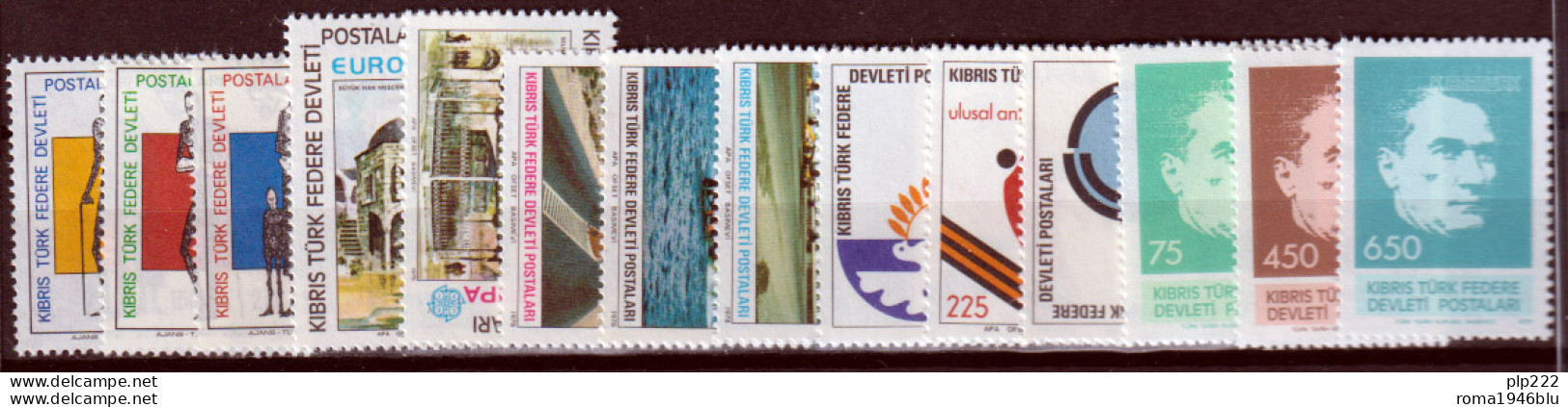 Cipro 1978 Annata Completa / Complete Year Set MNH VF - Neufs