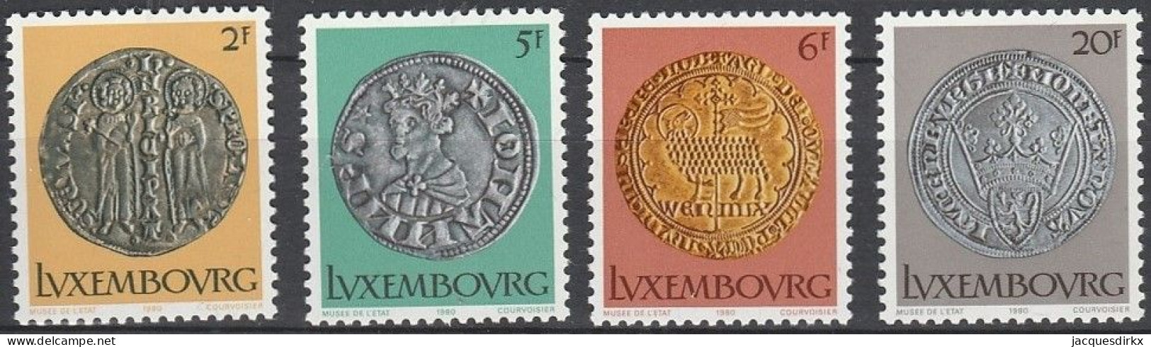 Luxembourg    .   Y&T     .    953/956     .    **      .      Neuf Avec Gomme Et SANS Charnière - Unused Stamps