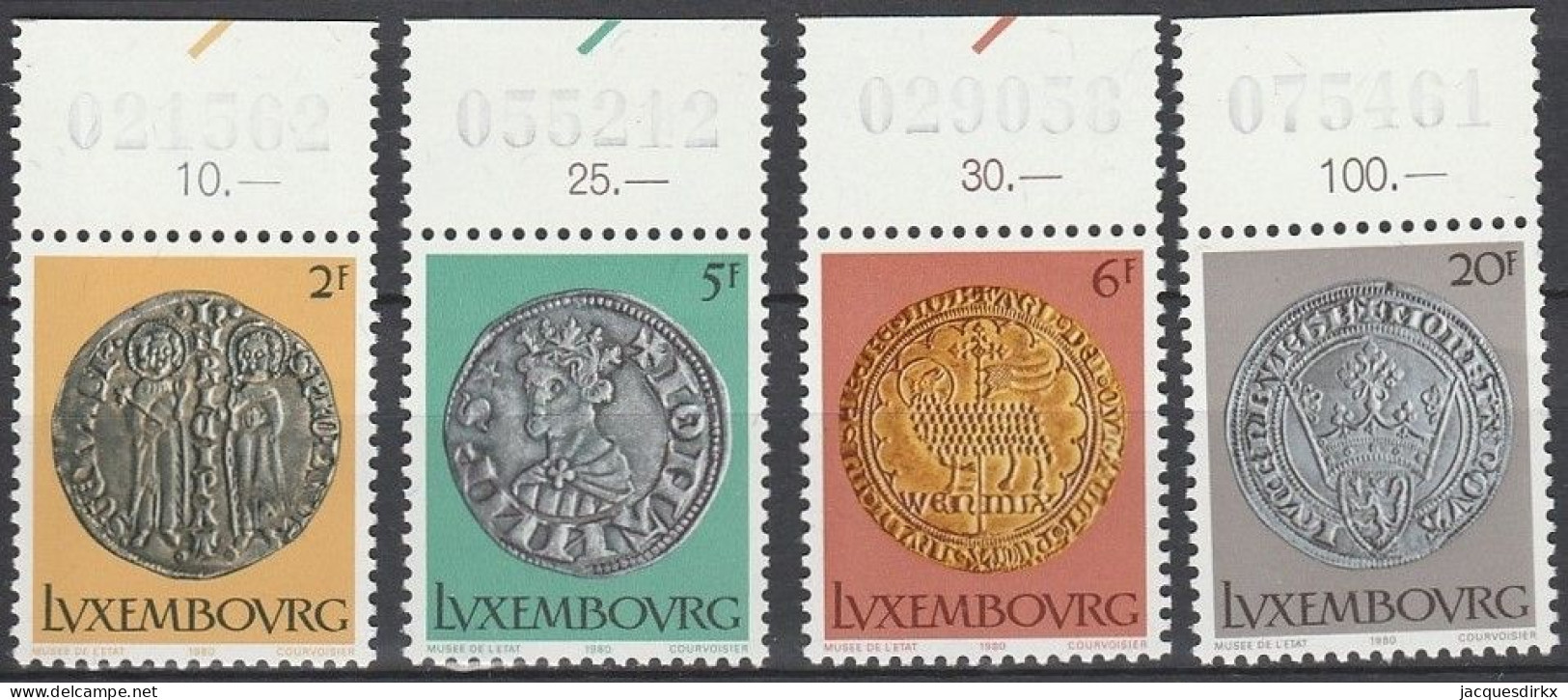 Luxembourg    .   Y&T     .    953/956     .    **      .      Neuf Avec Gomme Et SANS Charnière - Unused Stamps