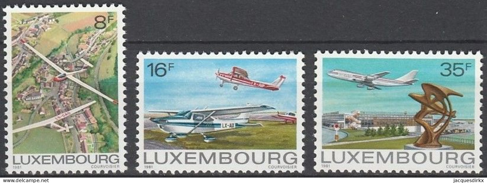 Luxembourg    .   Y&T     .    987/989    .    **      .      Neuf Avec Gomme Et SANS Charnière - Unused Stamps