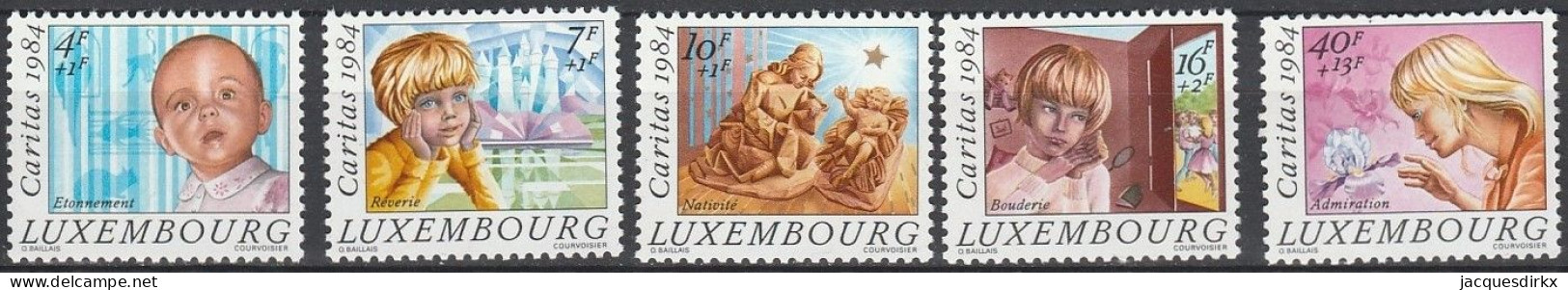 Luxembourg    .   Y&T     .    1062/1066     .    **      .      Neuf Avec Gomme Et SANS Charnière - Unused Stamps