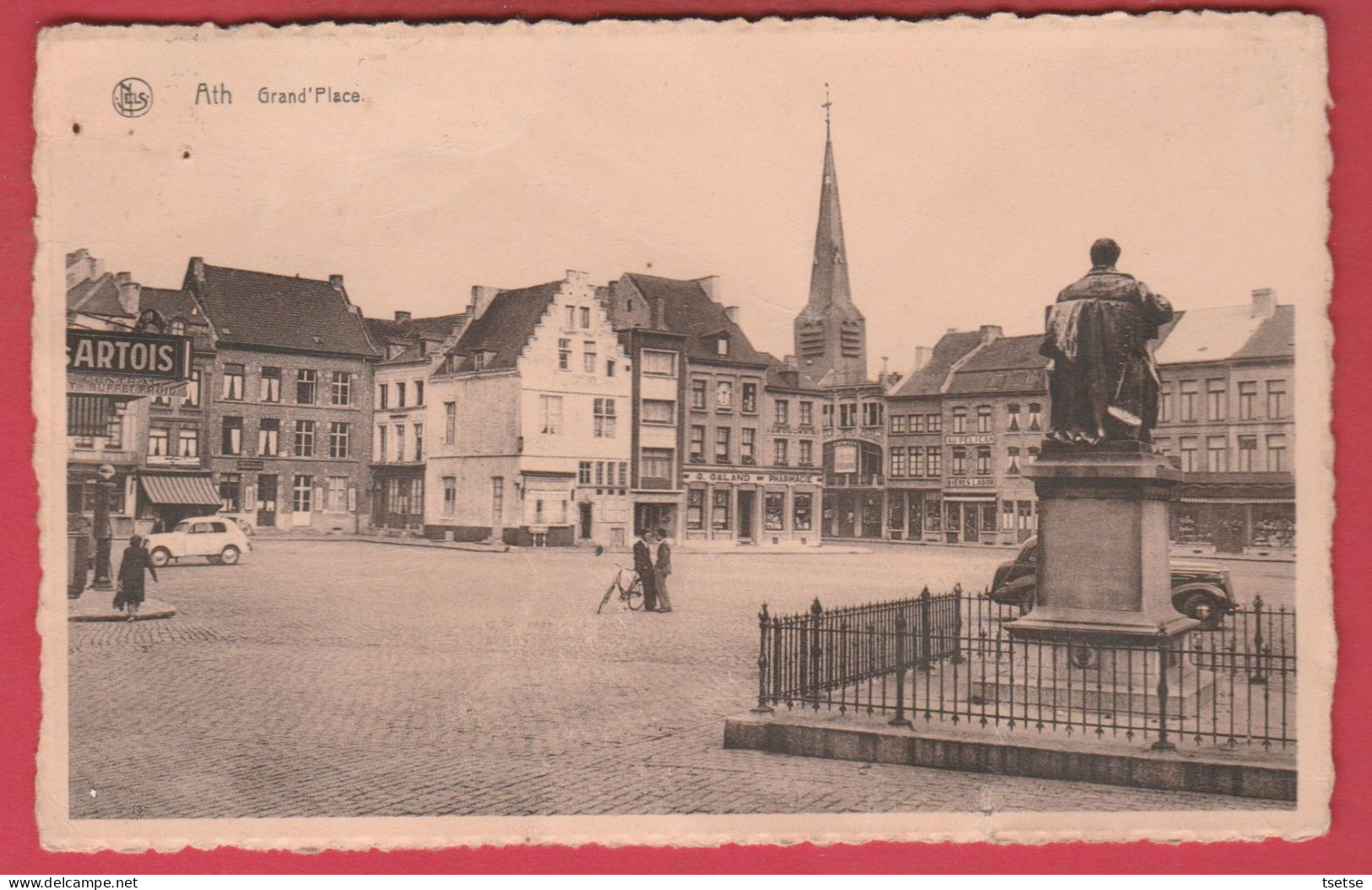 Ath - Grand'Place  -1952 ( Voir Verso ) - Ath