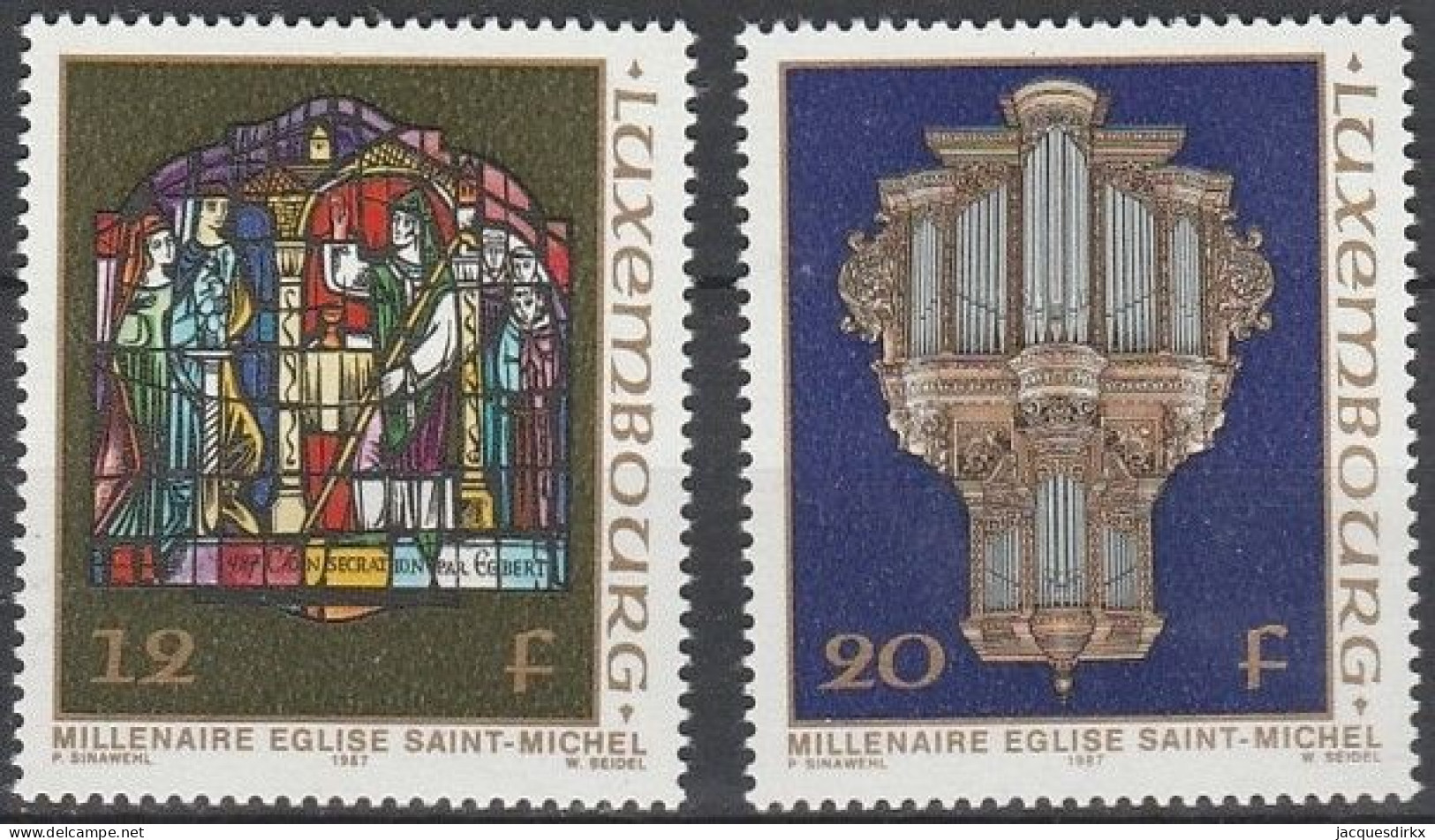 Luxembourg    .   Y&T     .    1126/1127    .    **      .      Neuf Avec Gomme Et SANS Charnière - Unused Stamps