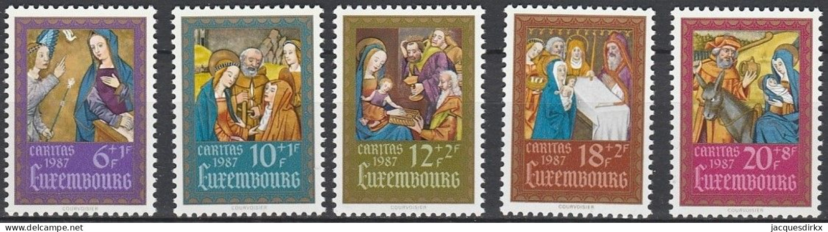 Luxembourg    .   Y&T     .    1135/1139     .    **      .      Neuf Avec Gomme Et SANS Charnière - Unused Stamps