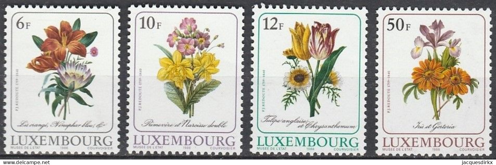 Luxembourg    .   Y&T     .    1140/1143      .    **      .      Neuf Avec Gomme Et SANS Charnière - Unused Stamps