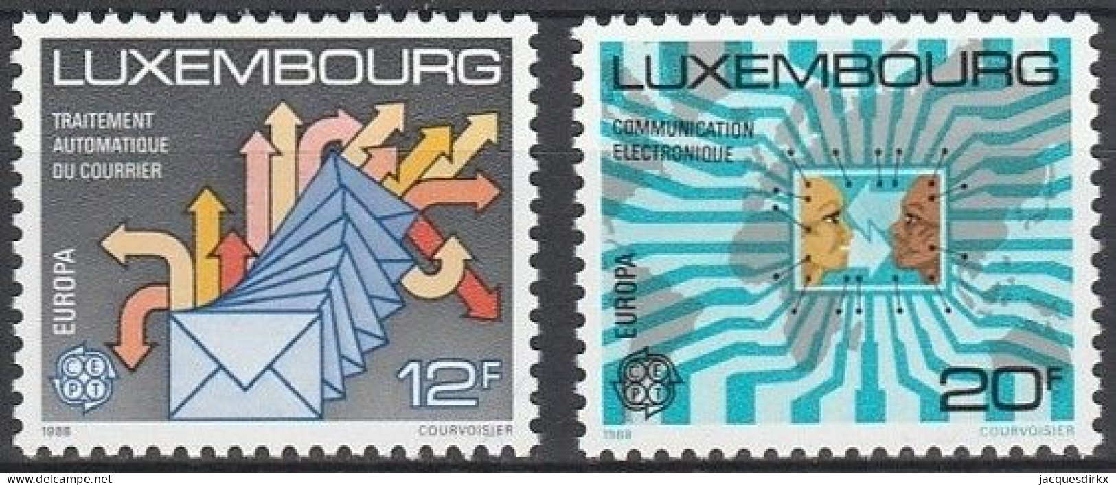 Luxembourg    .   Y&T     .    1149/1150     .    **      .      Neuf Avec Gomme Et SANS Charnière - Unused Stamps