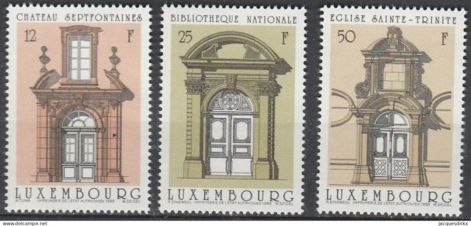 Luxembourg    .   Y&T     .    1154/1156    .    **      .      Neuf Avec Gomme Et SANS Charnière - Unused Stamps