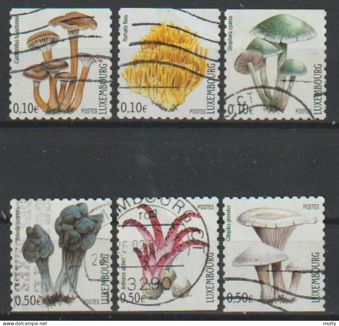 Luxemburg Y/T 1576 / 1581 (0) - Used Stamps