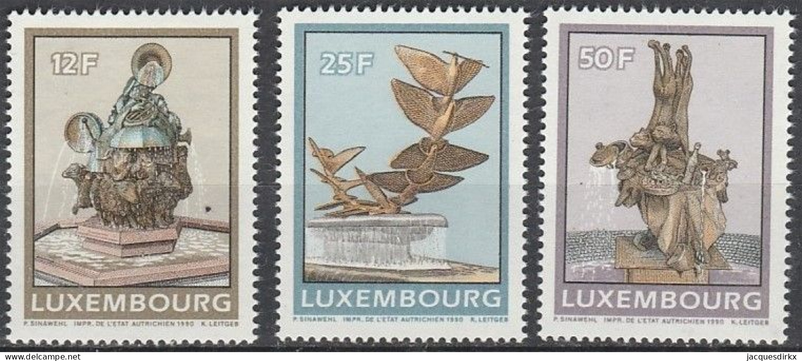 Luxembourg    .   Y&T     .    1198/1200     .    **      .      Neuf Avec Gomme Et SANS Charnière - Unused Stamps