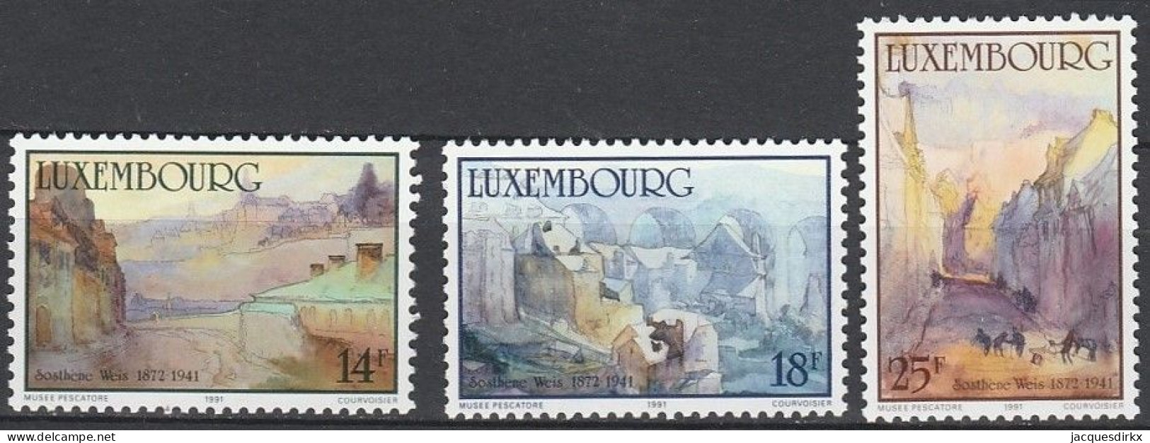 Luxembourg    .   Y&T     .    1214/1216    .    **      .      Neuf Avec Gomme Et SANS Charnière - Neufs